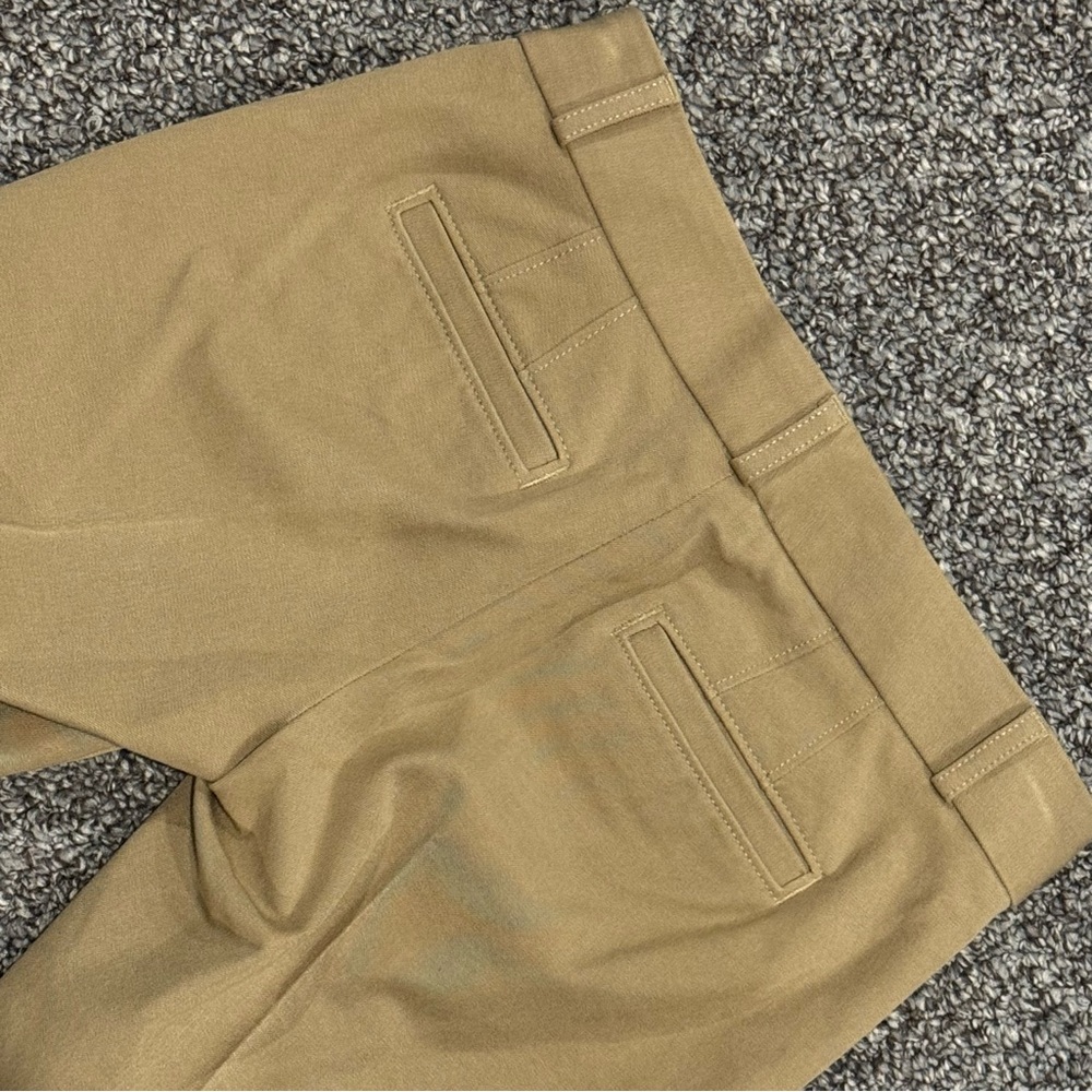 Banana Republic Women's Cropped Tailored Pants “Sloan” Fit  Tan - Picture 7 of 7